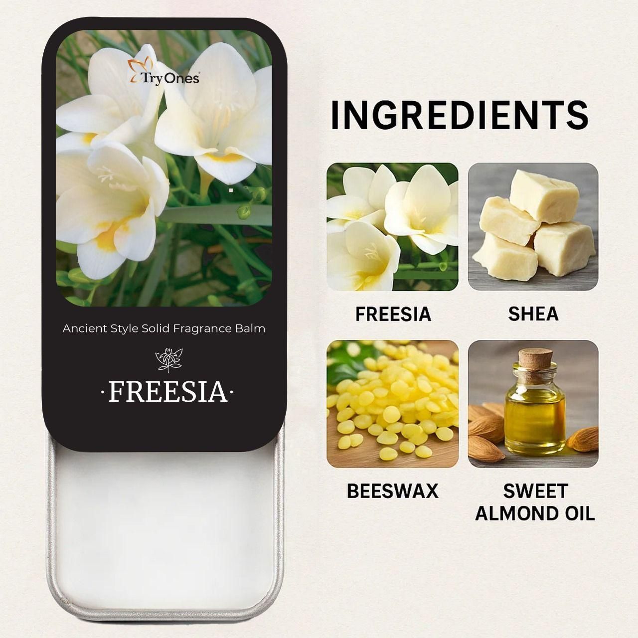 Ancient Style Solid Fragrance Balm 10 gm Pack of 1