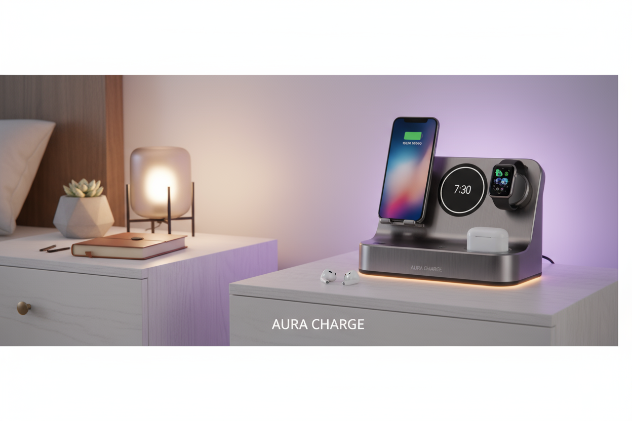 Nightstand Wireless Charging